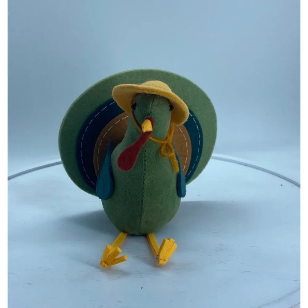 Target Thanksgiving Fabric Felt‎ Turkey Fall Autumn Bullseye Playground Decor